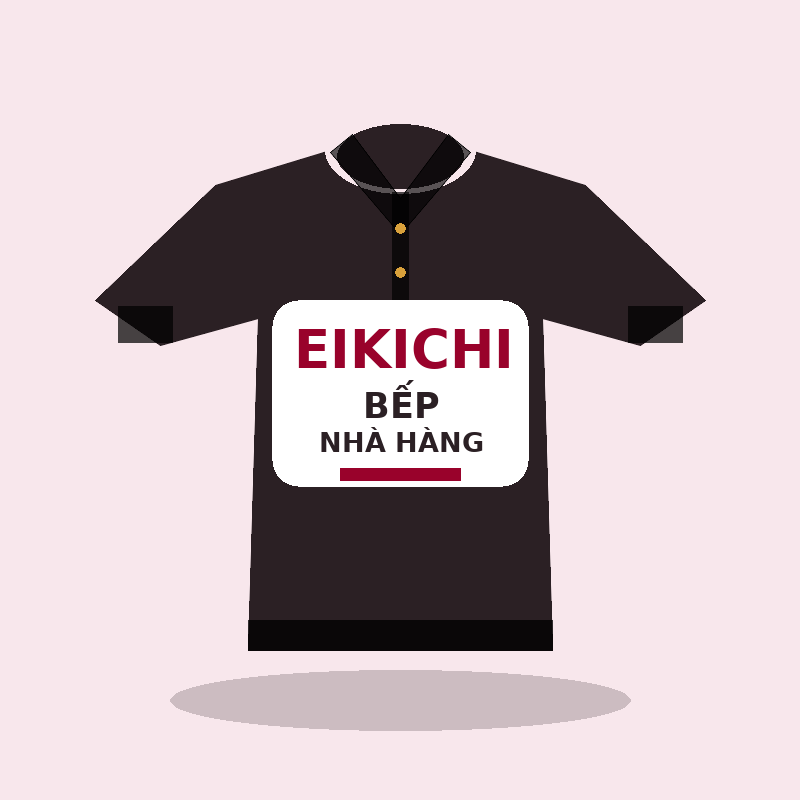 Đồng phục bếp nhà hàng vải chịu nhiệt tại Eikichi