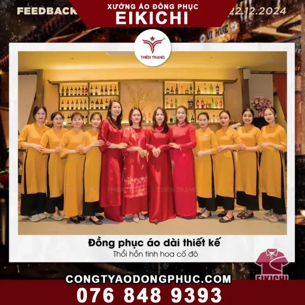 Kinh Nghiệm Chọn Size Đồng Phục Nhà Hàng Khách Sạn Chuẩn