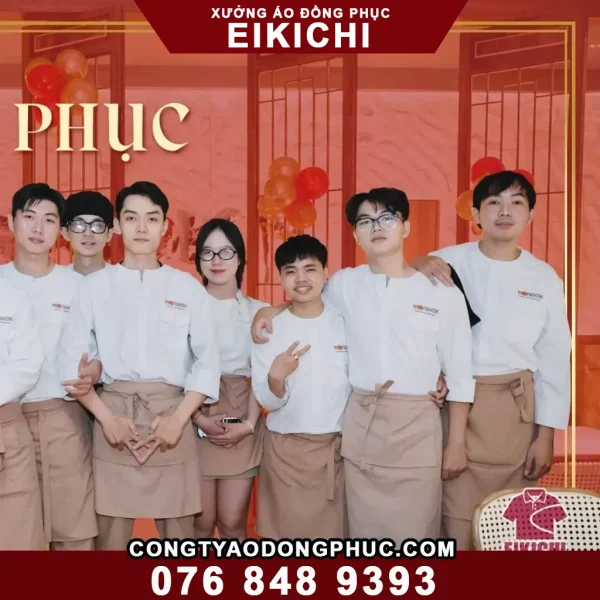 Quy Trình Đặt May Đồng Phục Nhà Hàng Khách Sạn Theo Yêu Cầu