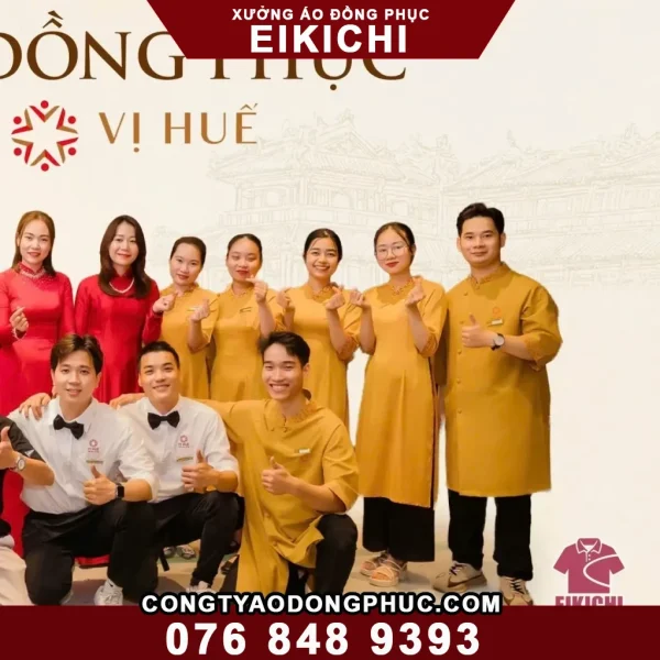Kinh Nghiệm Chọn Size Đồng Phục Nhà Hàng Khách Sạn Chuẩn