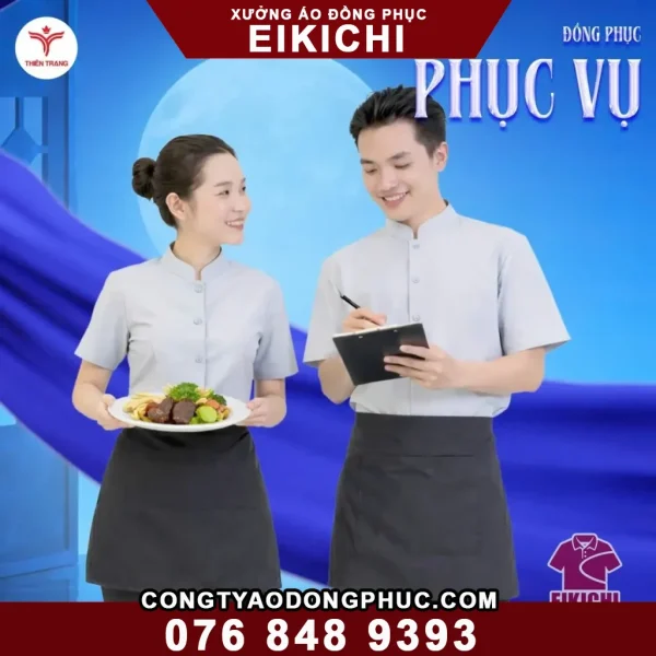 Đồng Phục Đầu Bếp Nhà Hàng Khách Sạn Chuyên Nghiệp