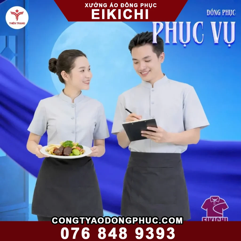 Đồng Phục Đầu Bếp Nhà Hàng Khách Sạn Chuyên Nghiệp