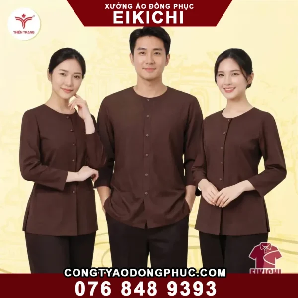 Đồng Phục Nhân Viên Phục Vụ Nhà Hàng – Thoải Mái Năng Động