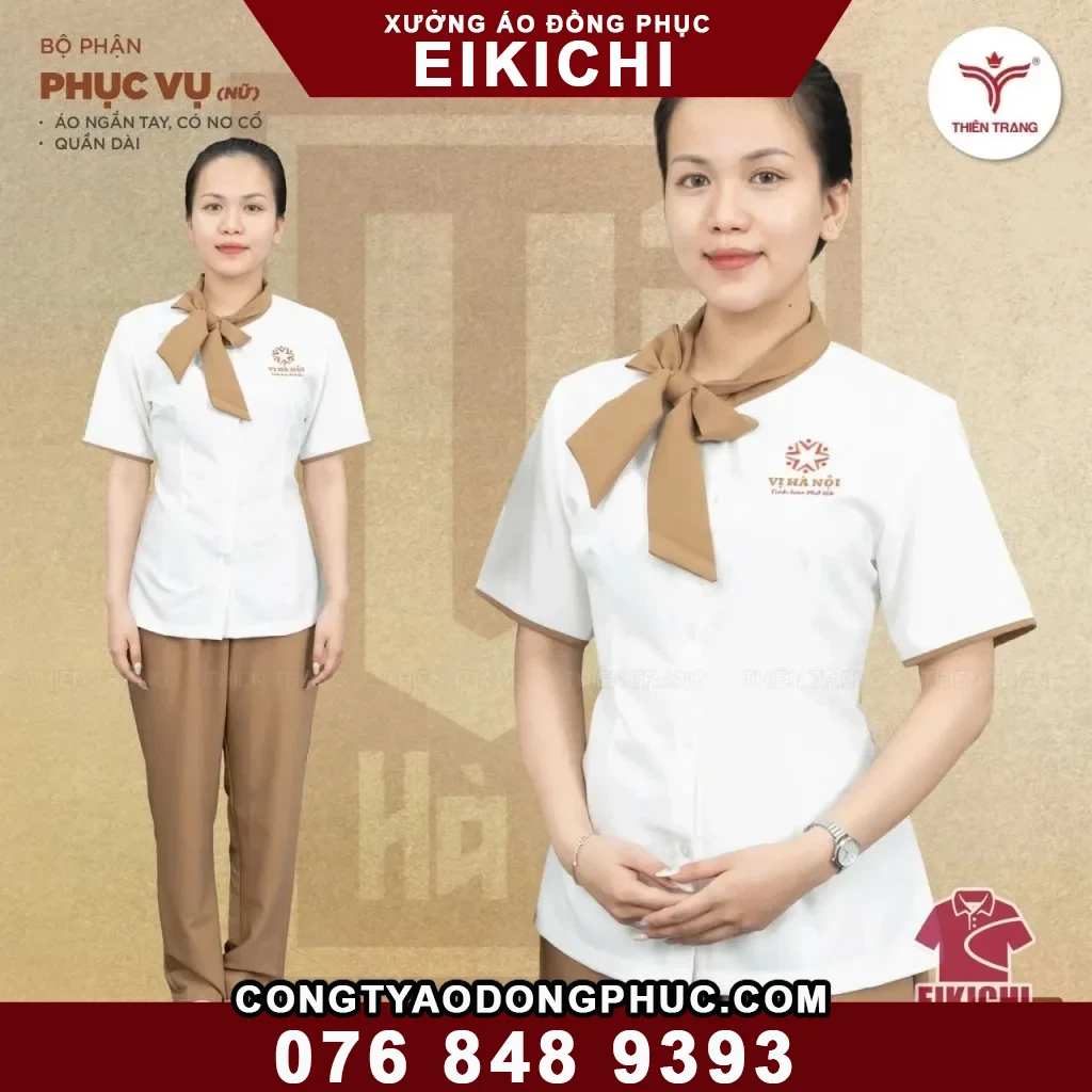 Các Loại Vải May Đồng Phục Nhà Hàng Khách Sạn Phổ Biến