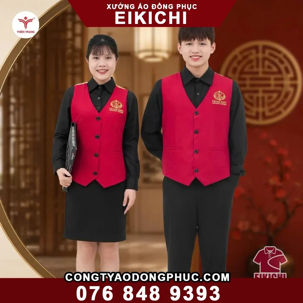 May Đồng Phục Khách Sạn Cao Cấp Sang Trọng
