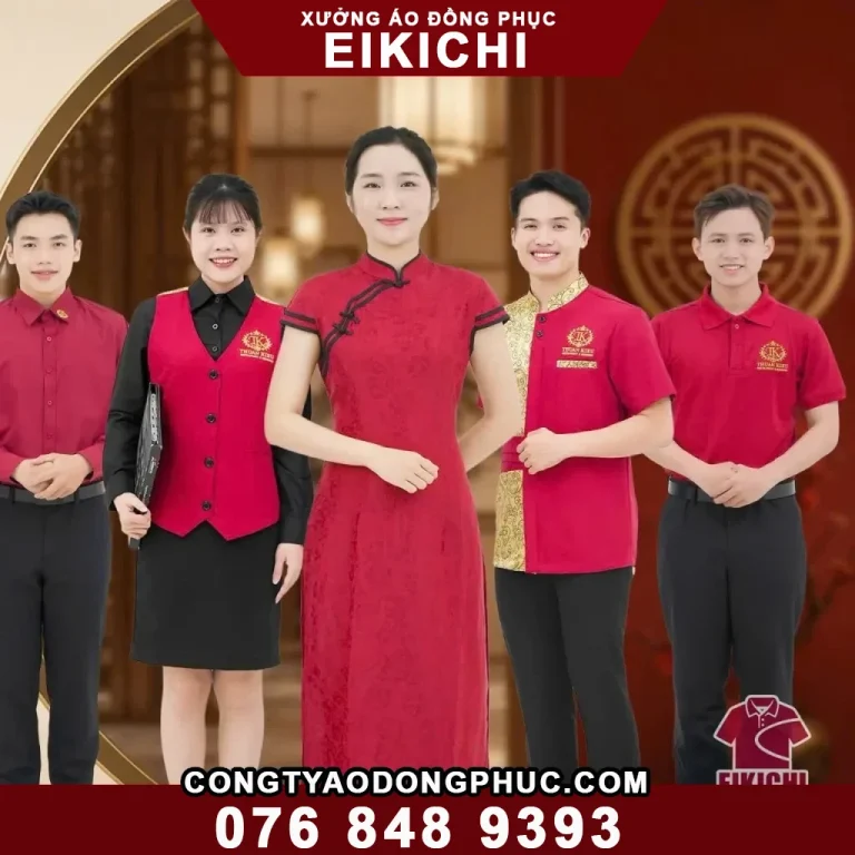 Quy Trình Đặt May Đồng Phục Nhà Hàng Khách Sạn Theo Yêu Cầu