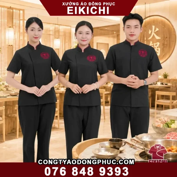 Thiết Kế Đồng Phục Nhà Hàng Khách Sạn Theo Yêu Cầu