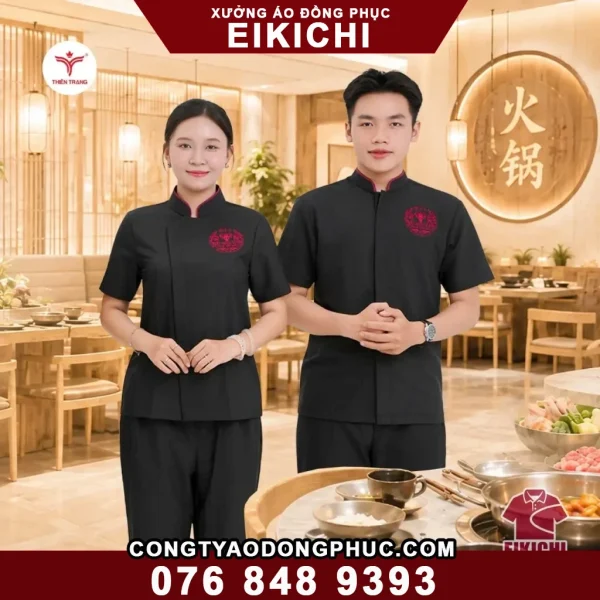 Đồng Phục Quản Lý Nhà Hàng Khách Sạn Lịch Sự Đẳng Cấp
