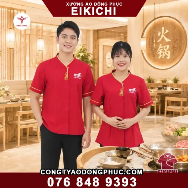Đồng Phục Quản Lý Nhà Hàng Khách Sạn Lịch Sự Đẳng Cấp