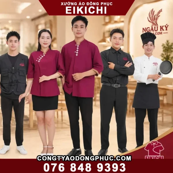 Các Loại Vải May Đồng Phục Nhà Hàng Khách Sạn Phổ Biến