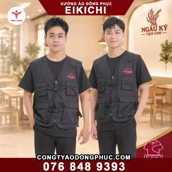 Đồng Phục Lễ Tân Nhà Hàng Khách Sạn – Thanh Lịch, Chuyên Nghiệp