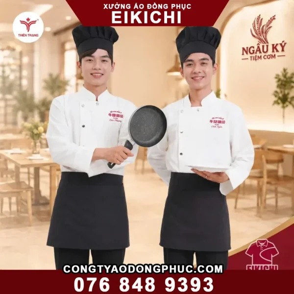Đồng Phục Lễ Tân Nhà Hàng Khách Sạn – Thanh Lịch, Chuyên Nghiệp