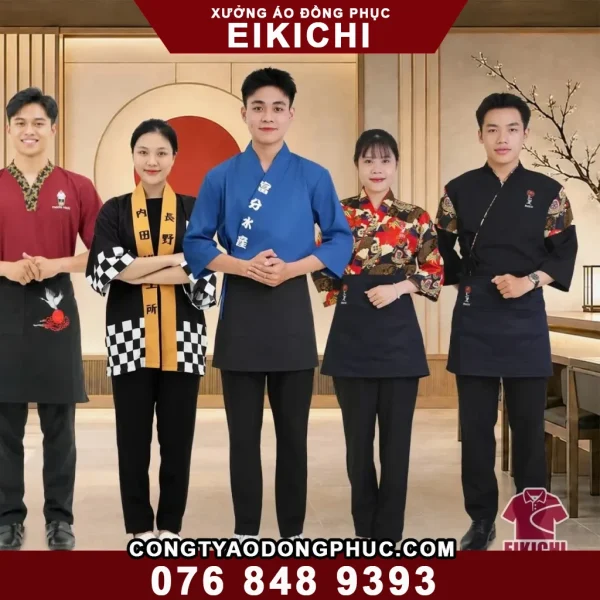 Đồng Phục Nhân Viên Phục Vụ Nhà Hàng – Thoải Mái Năng Động