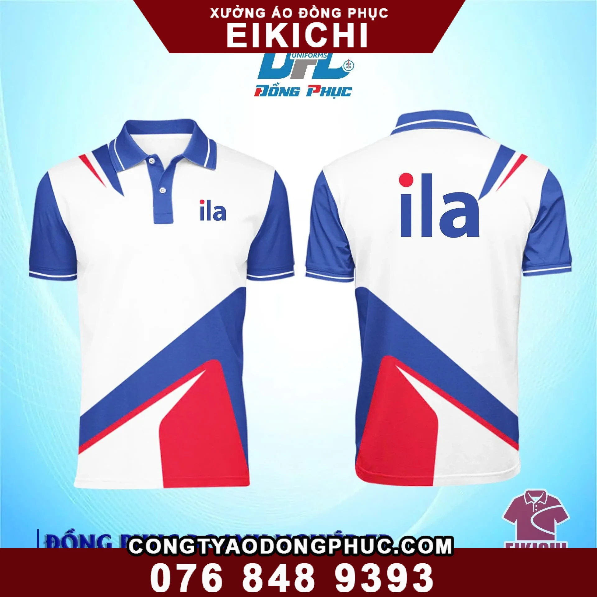 Áo Đồng Phục Polo Thiết Kế Đẹp, Hiện Đại – Nhiều Màu Sắc Tại Eikichi