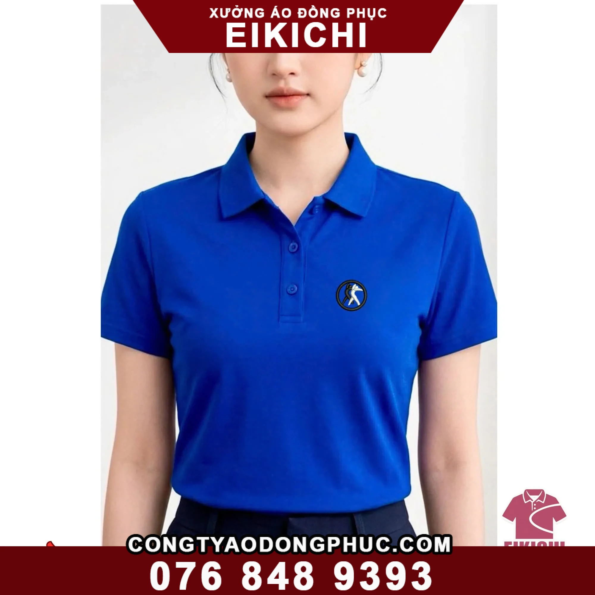 Áo Đồng Phục Polo Thiết Kế Đẹp, Hiện Đại – Nhiều Màu Sắc Tại Eikichi