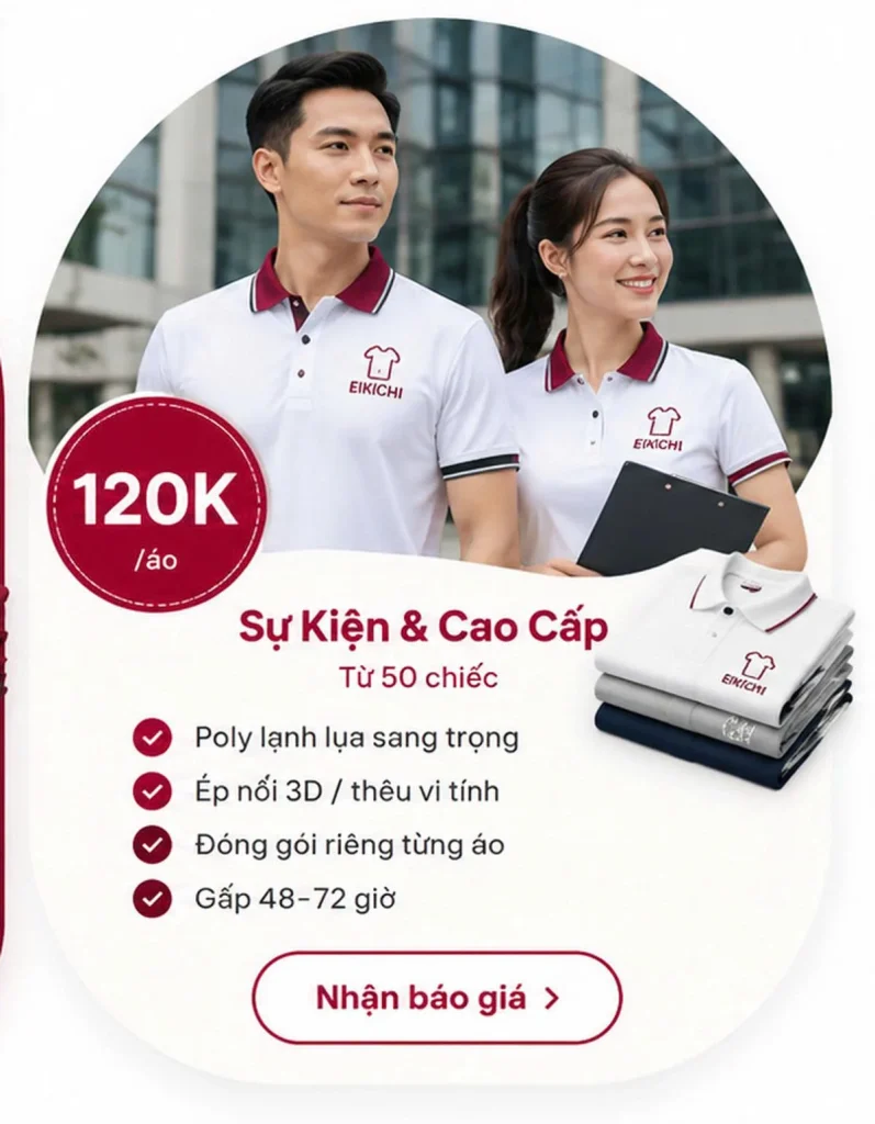 Xưởng May & In Áo Đồng Phục Chuẩn Xưởng – Eikichi