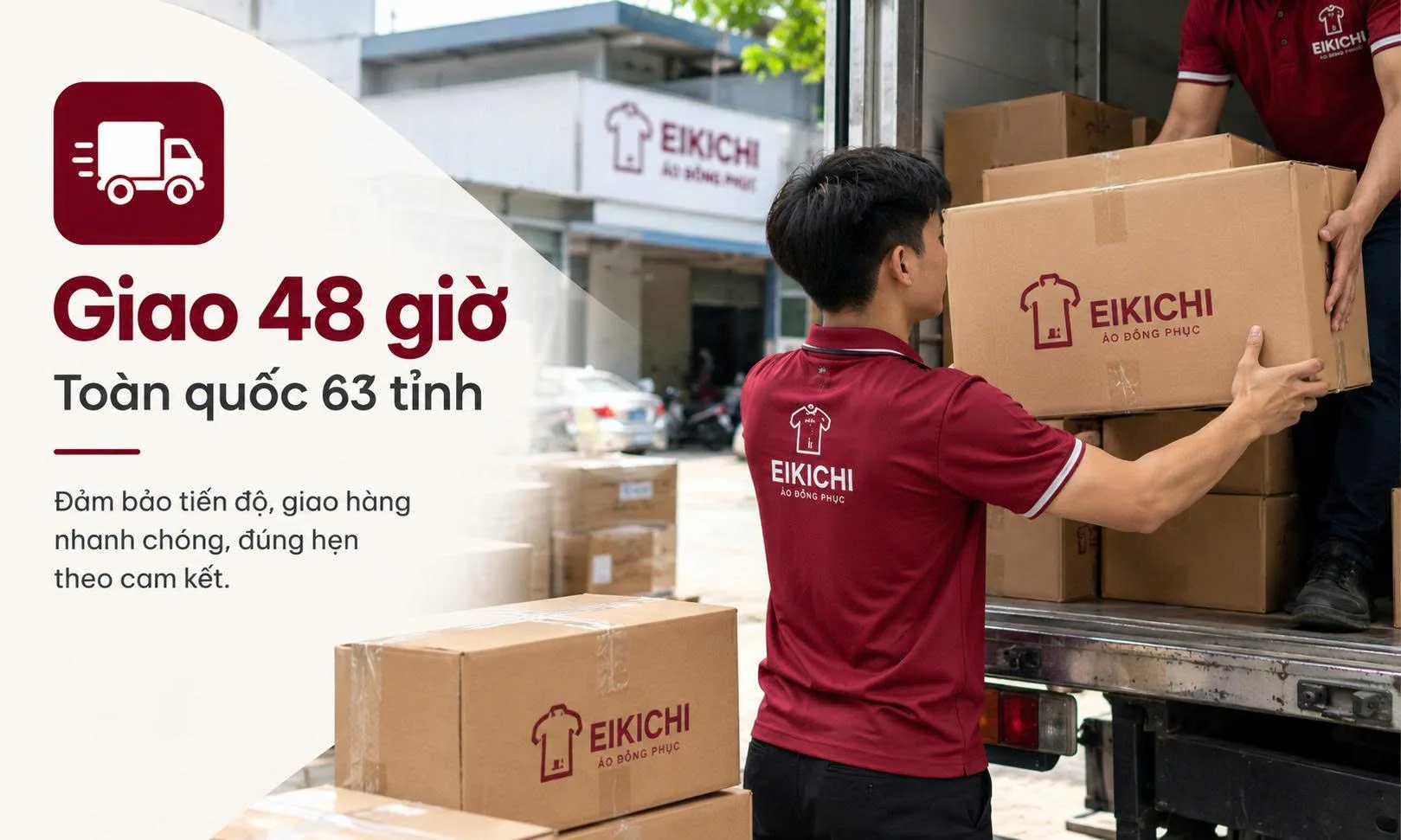 Xưởng May & In Áo Đồng Phục Chuẩn Xưởng – Eikichi