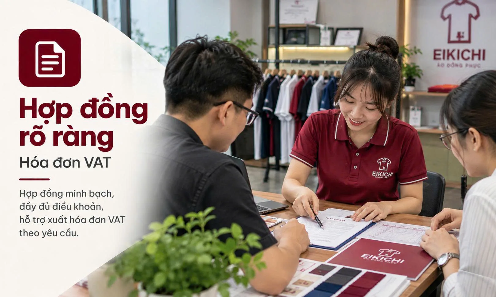 Xưởng May & In Áo Đồng Phục Chuẩn Xưởng – Eikichi