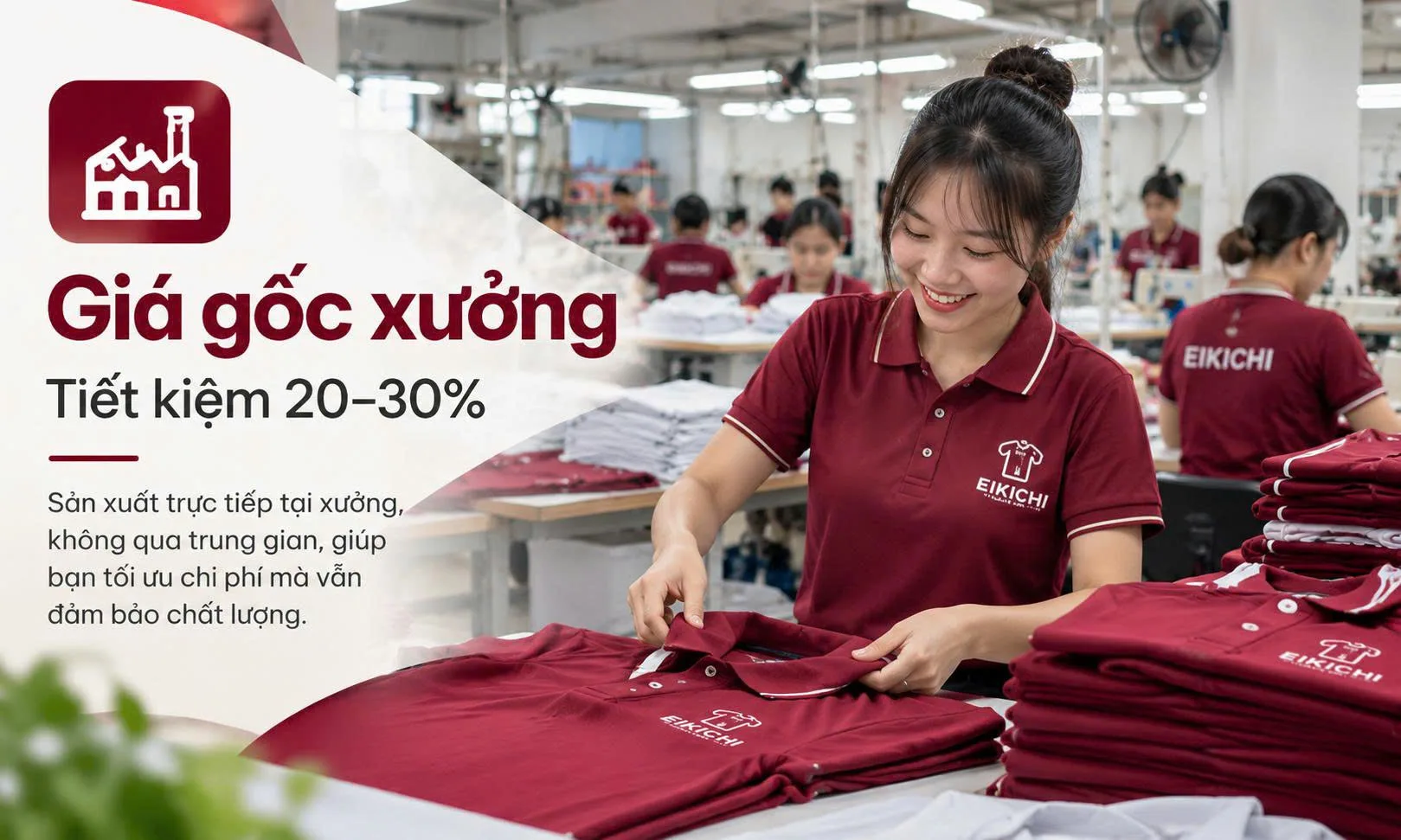 Xưởng May & In Áo Đồng Phục Chuẩn Xưởng – Eikichi